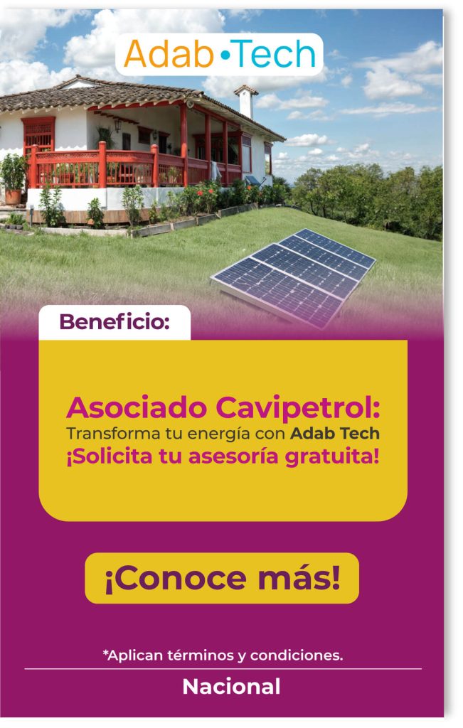 Asociado Cavipetrol: Transforma tu energía con Adab Tech ¡Solicita tu asesoría gratuita!