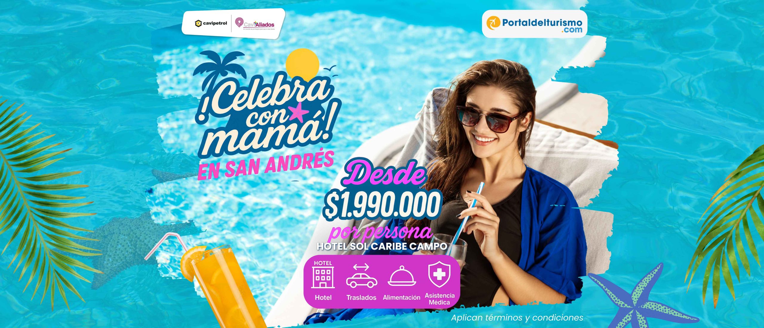 Celebra con mamá en San Andrés - Portal de turismo