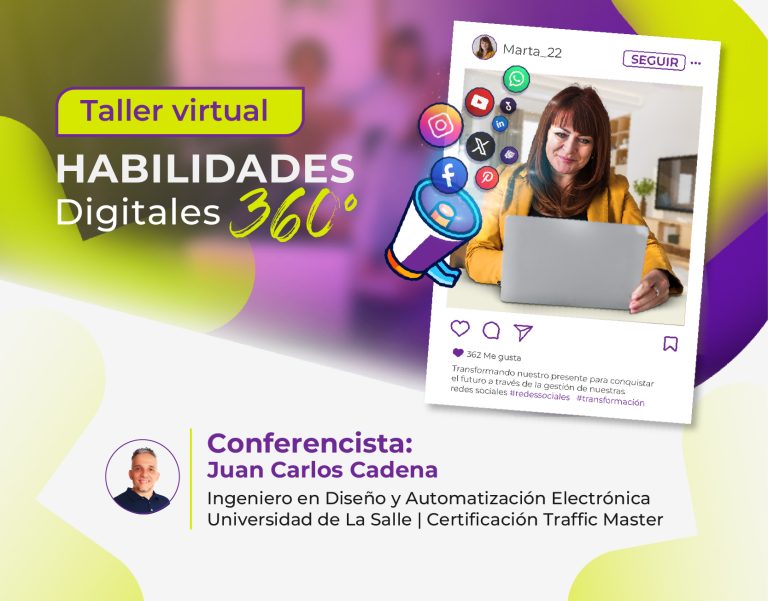 27 de oct: Conferencia Taller habilidades digitales 360